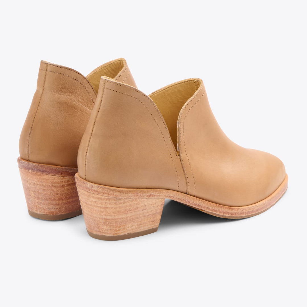 Classic Ankle Bootie - Almond