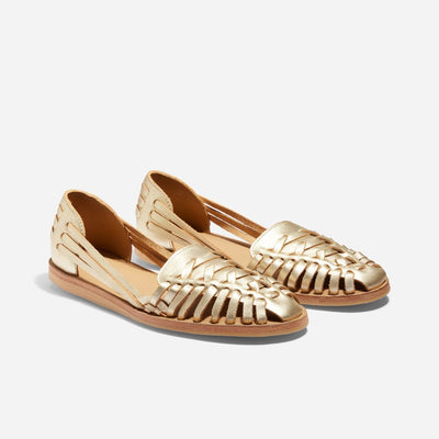 Women's Huarache Sandal 2.0 Gold - Blue