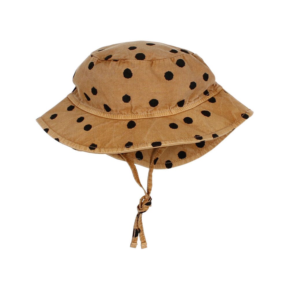 Baby Dots Bob Hat - Brown Sugar