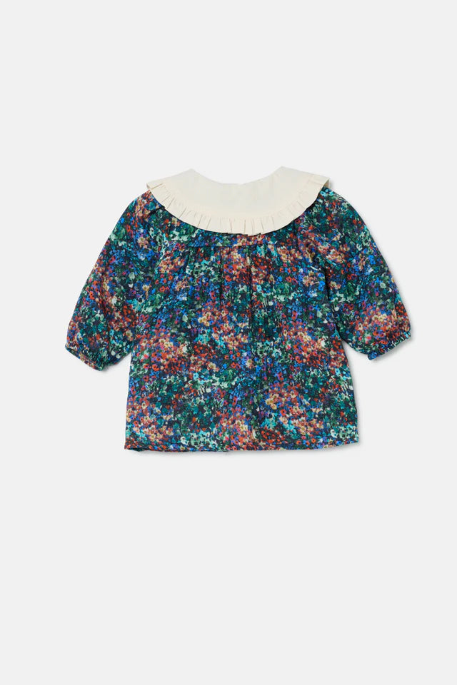 Floral Paint Baby Dress - Unique