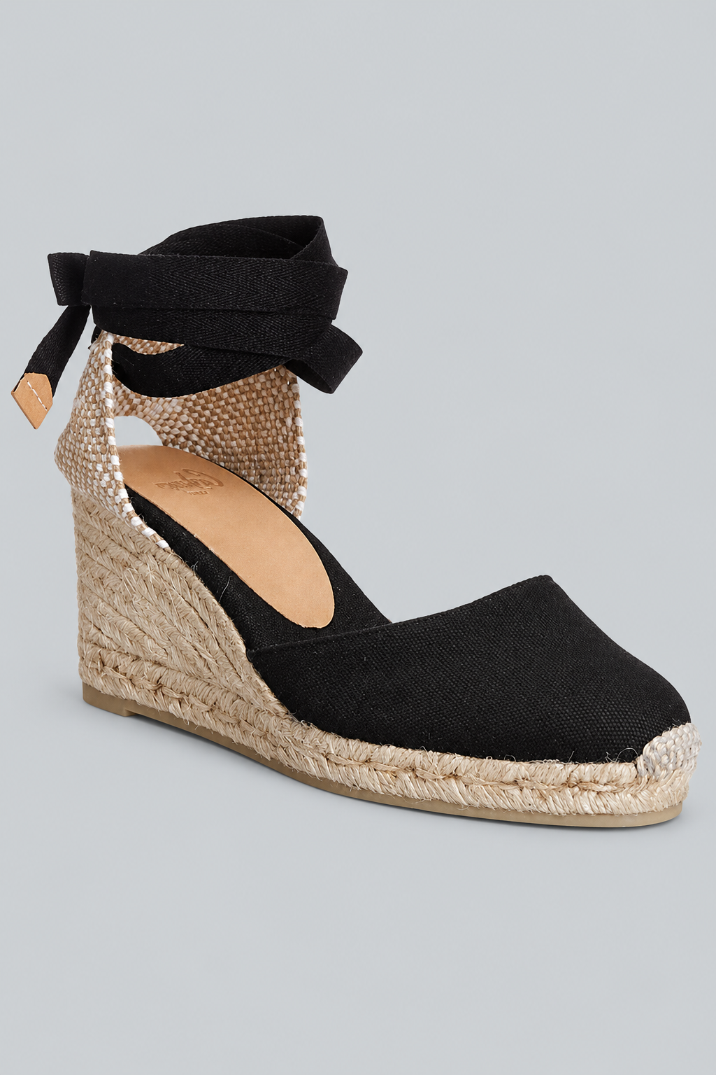 Carina/6/001 7 Cm Wedges - Black