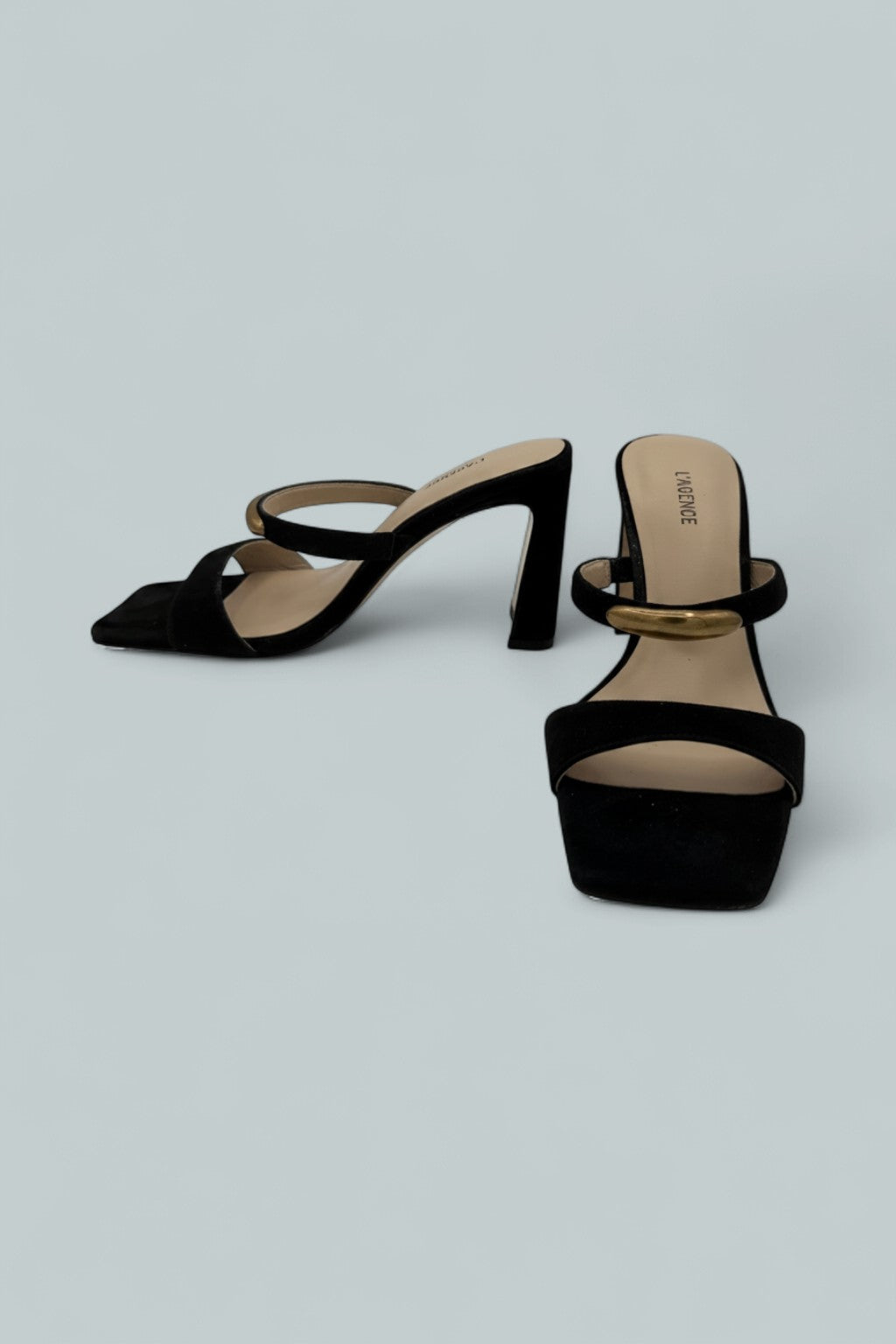 Women's Catriona Heel - Black Suede
