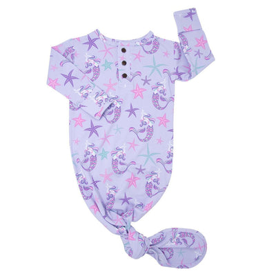 Knotted Gown - Mermaid Purple