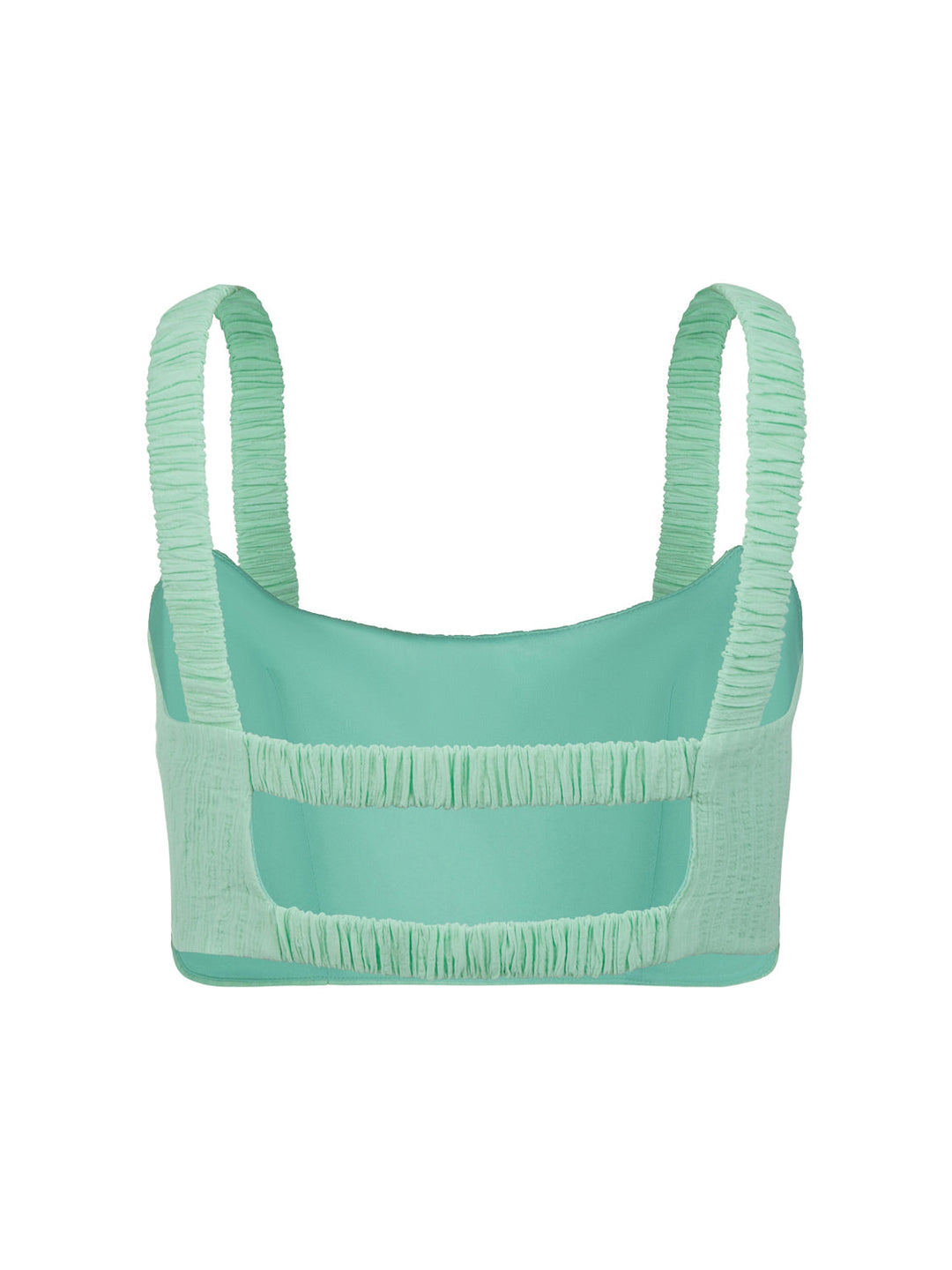 Oversized Twin Set Shirt - Mint Green