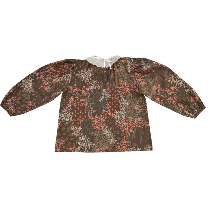 Darja Blouse Ditsy - Floral Patchwork