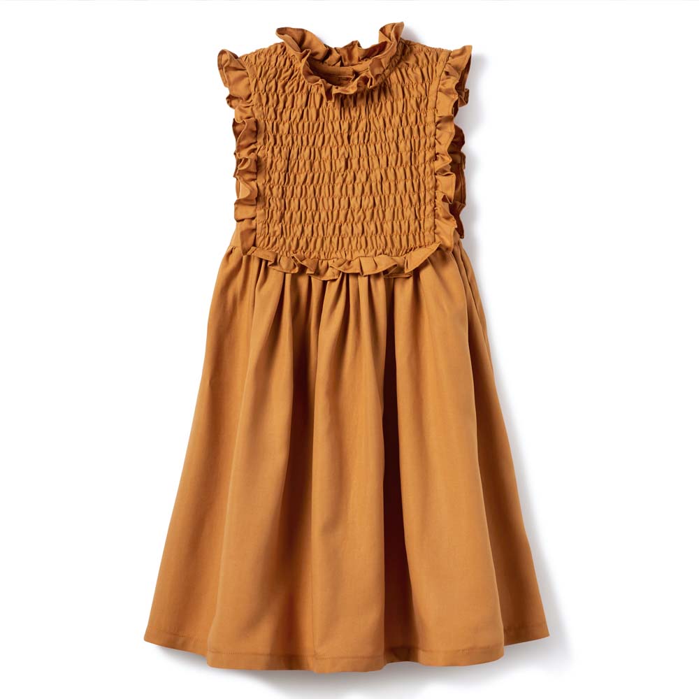 Mariola Dress - Rust