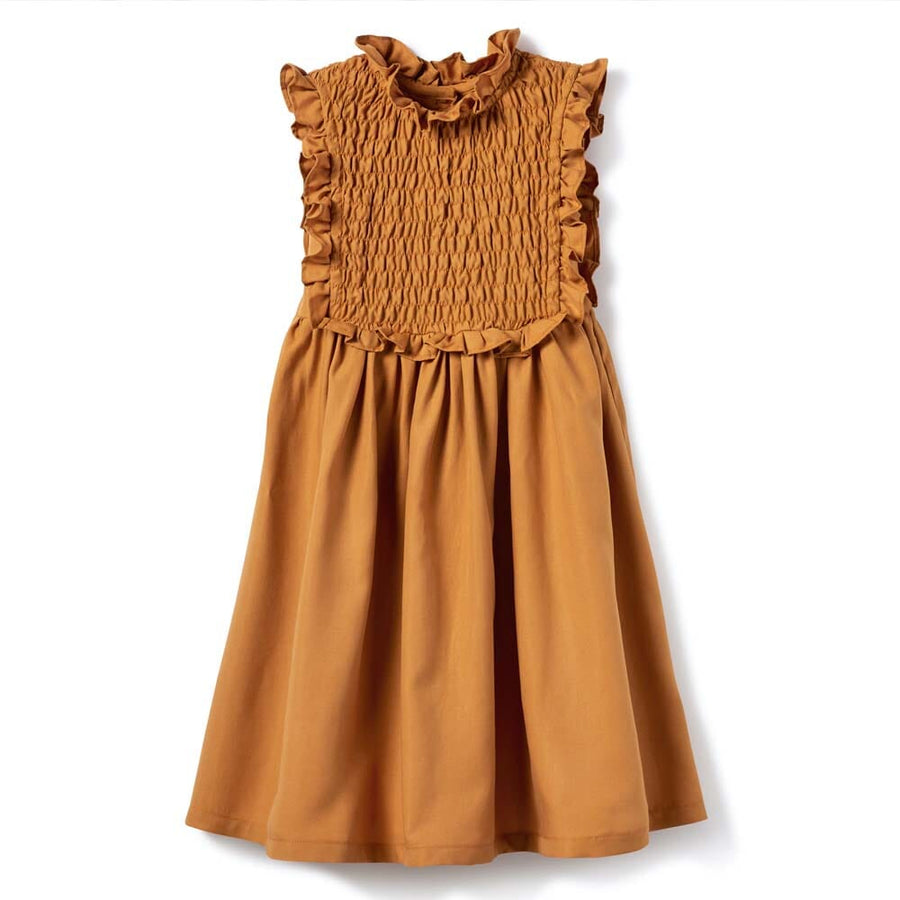 Mariola Dress - Rust Dresses + Skirts Napaani 