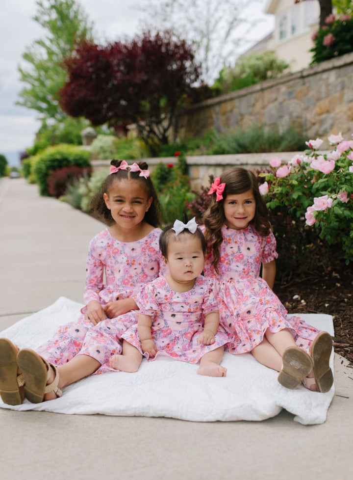 Aura Poplin Dress - Love Is Blooming