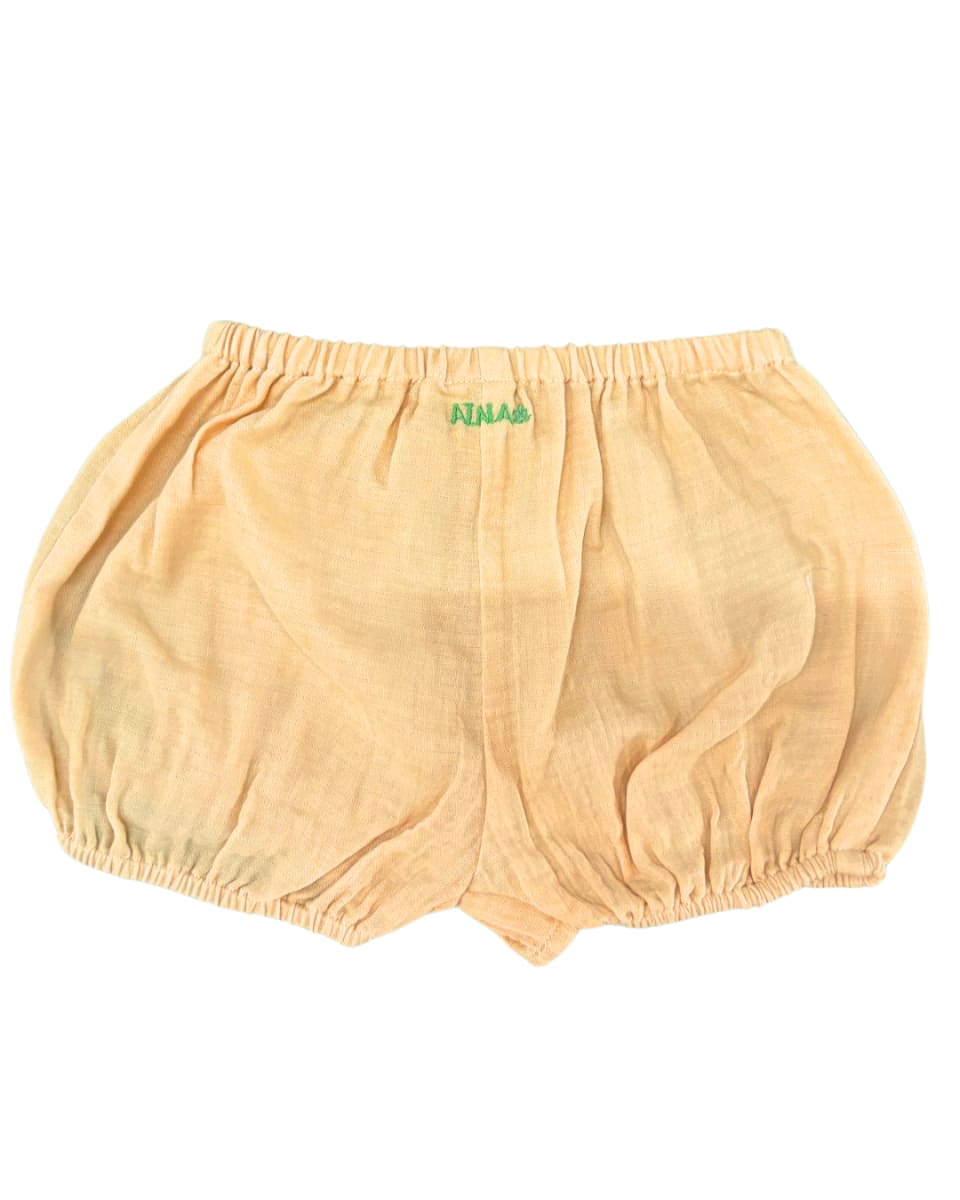 Camille Embroidered Bloomers - Sun Yellow