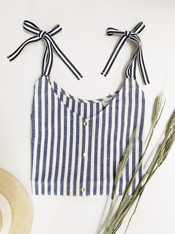 Armelle Ocean Stripes Top - Ocean Stripes