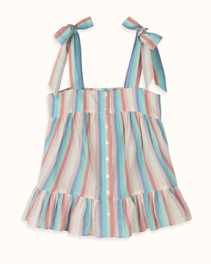 Lottie Top - Rainbow Stripe