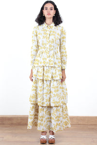 Sydney Maxi skirt - Citrus