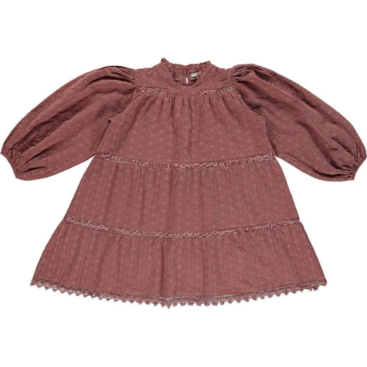 Matilda Dress - Rose Down Natural Dresses + Skirts Bebe Organic