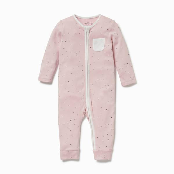 Zip-Up Sleepsuit - Stardust