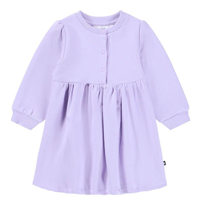 Caci Dress Long Sleeve - Faded Purple