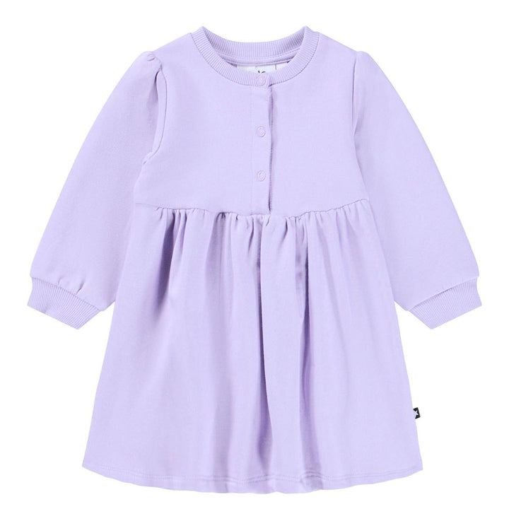 Caci Dress Long Sleeve - Faded Purple