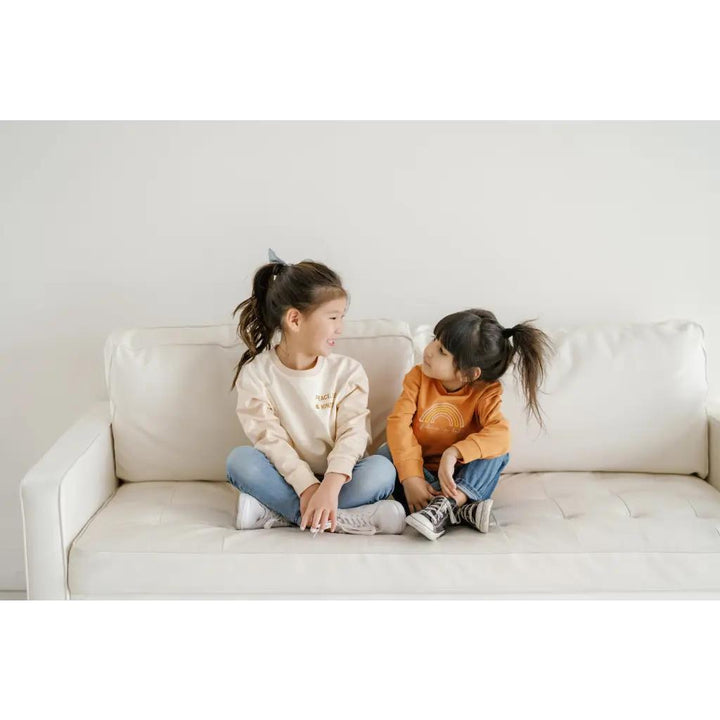 The Future is Bright Embroidered Kids Pullover