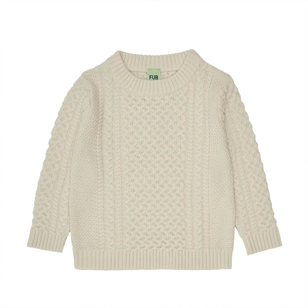 Merino Structure Sweater - Ecru