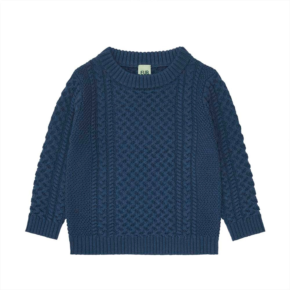 Merino Structure Sweater - Indigo