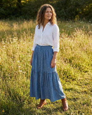 Mimi Skirt - Chambray