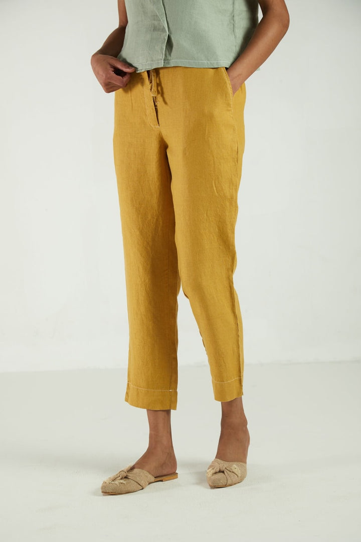 The Goes With Everything Tuscan Pant - Tuscan Sun
