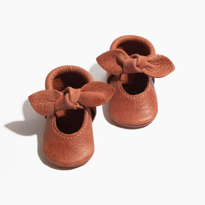 Moab Knotted Bow Baby Shoe - ’Flats - Baby Kids Adult All’