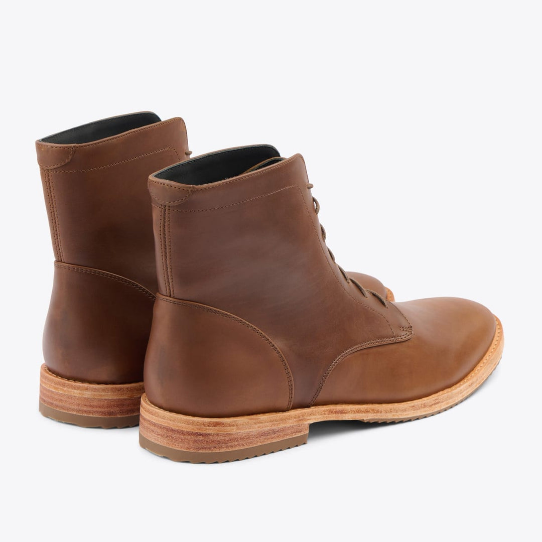 Everyday Lace-Up Boot - Brown