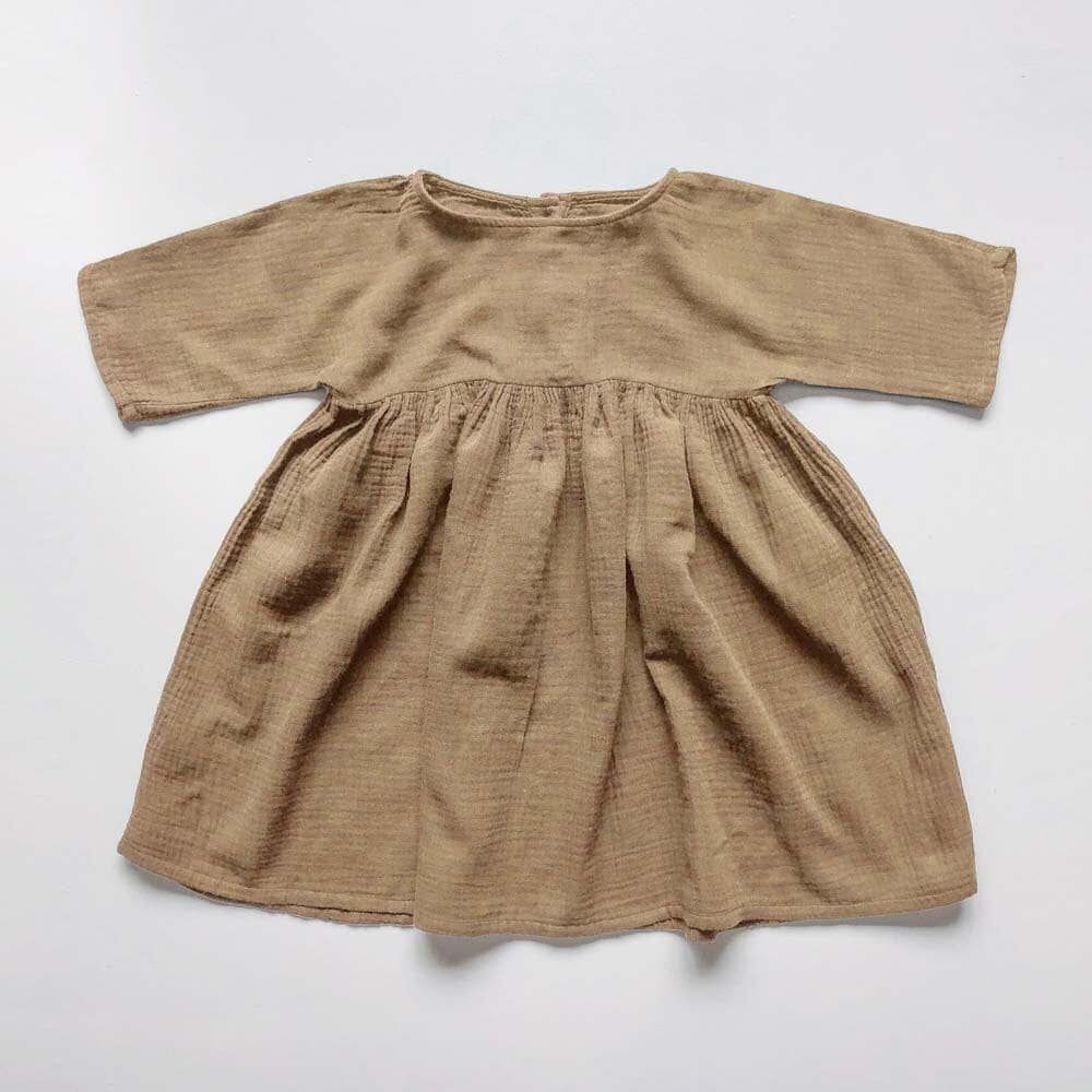 The Muslin Dress - Camel Dresses + Skirts The Simple Folk 