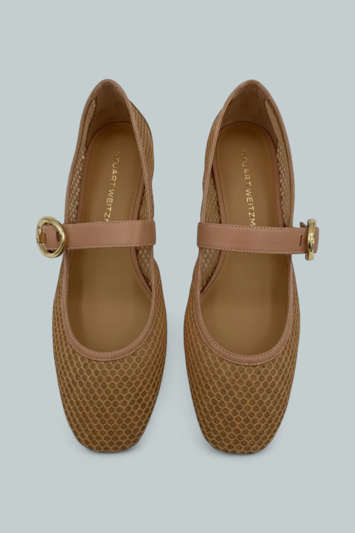 Arabella Mary Jane Flats - Ginger