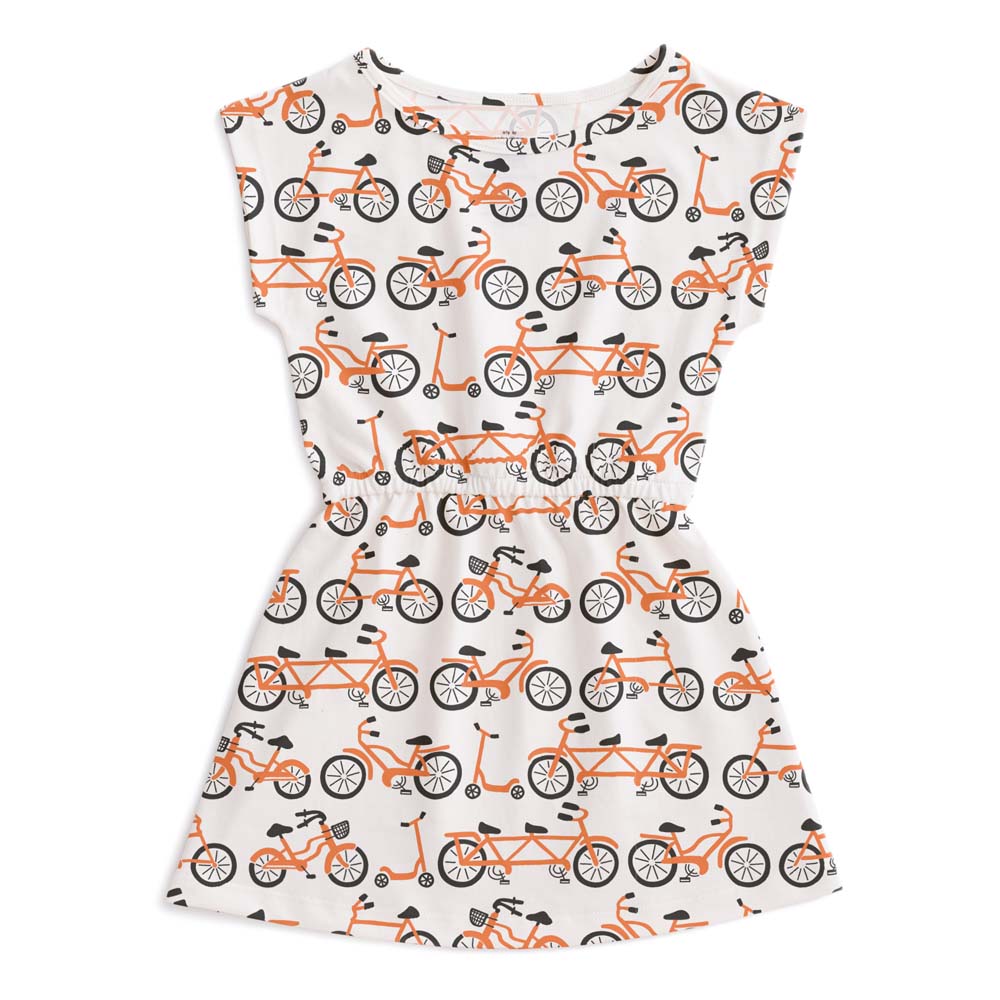 Sierra Dress - Bikes Orange