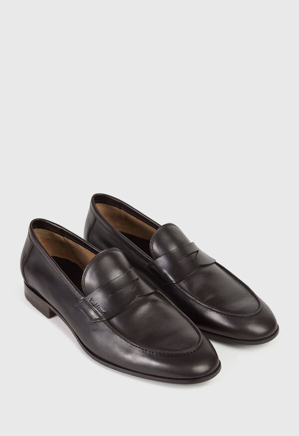 Harlan Leather Penny Loafer - Dark Brown - 9 - Loafers