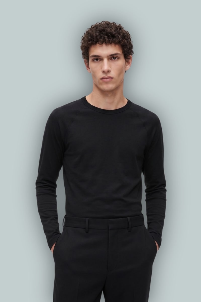 GapStudio Supima® Cotton T-Shirt - Black