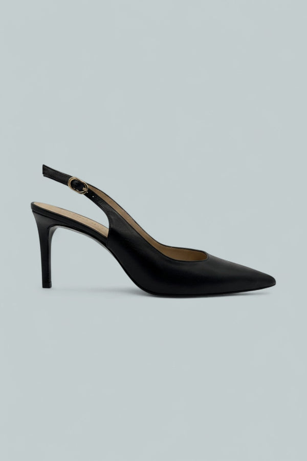 Womens Stuart Power Slingback Pumps - Black