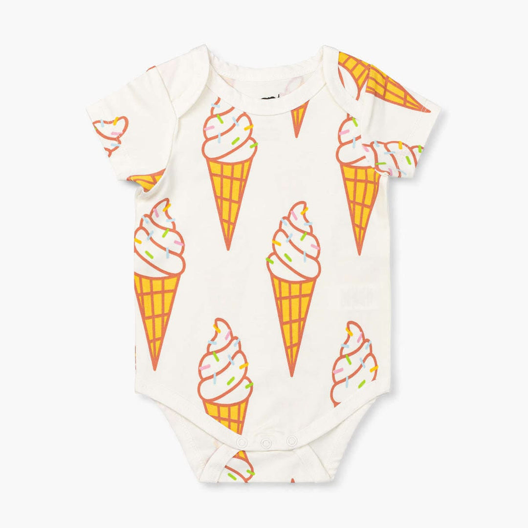 Short Sleeve Jack + Jill Bodysuit - Rainbow Sprinkles