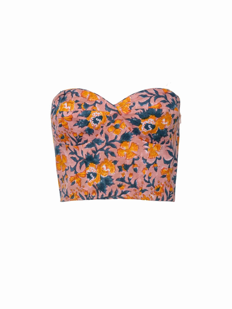 Grace Corset - Pink Blossoms