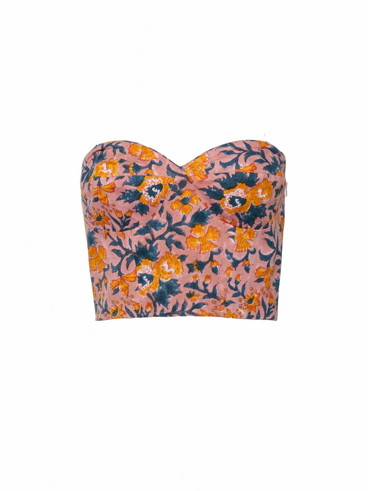 Grace Corset - Pink Blossoms