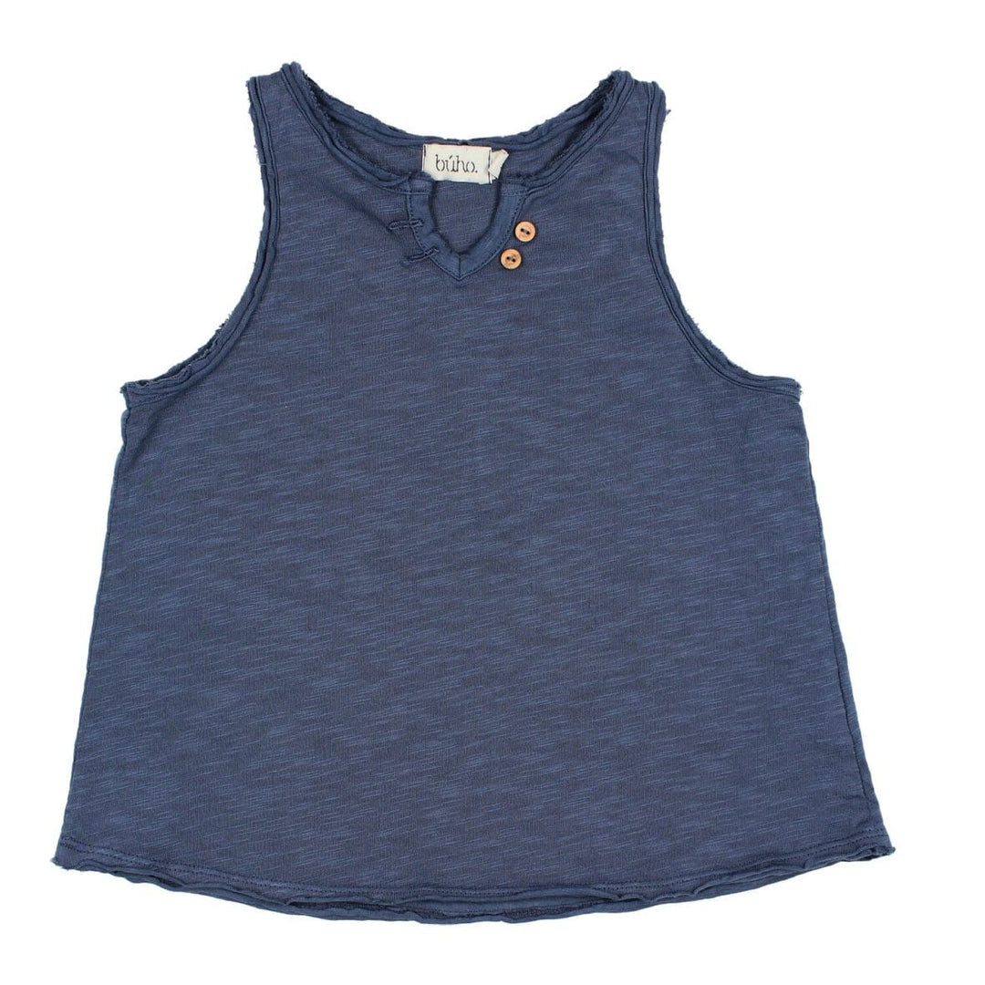 Belle Jersey T-Shirt - Indigo Tops Buho 