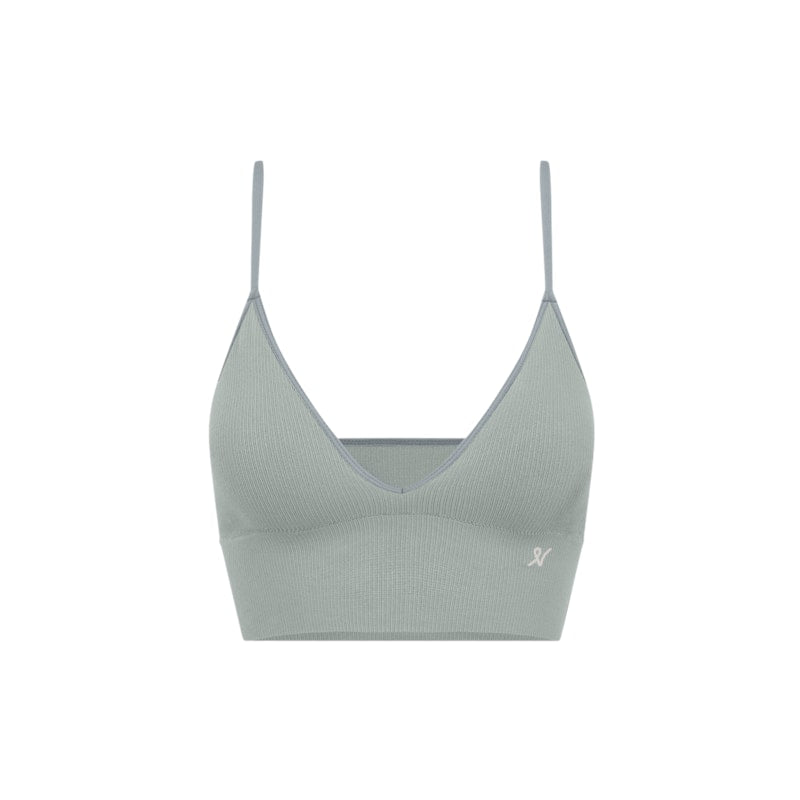 The TENCEL™ Seamless Bralette - Storm Grey