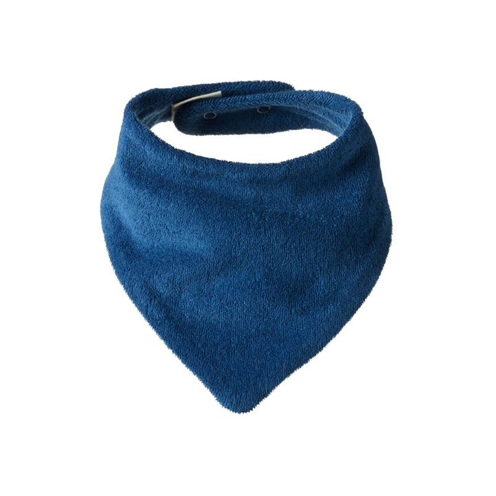 Triangle Terry Bib - Indigo Accessories Nature Baby 