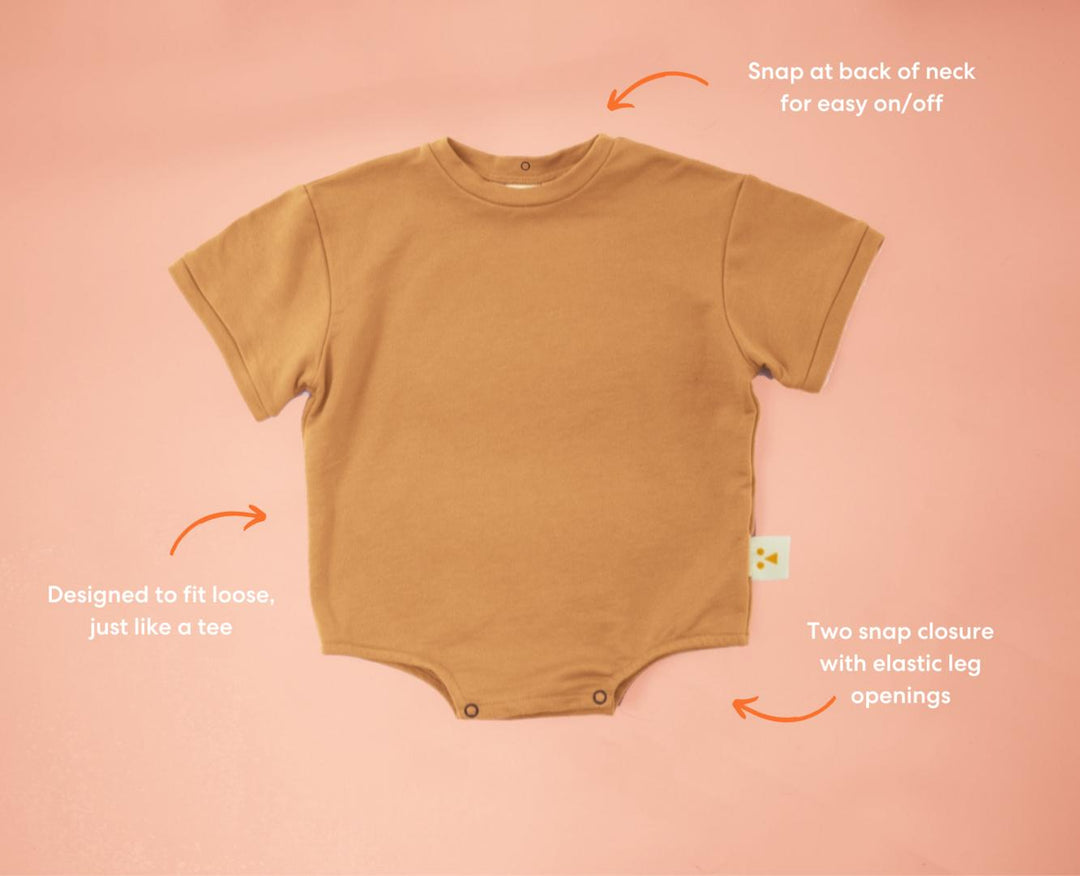 Modal Tee Body - Sourdough