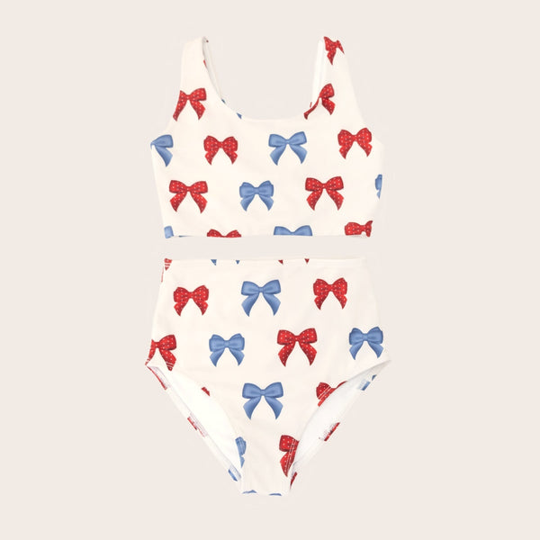 Two Piece Tank - Americana Bow