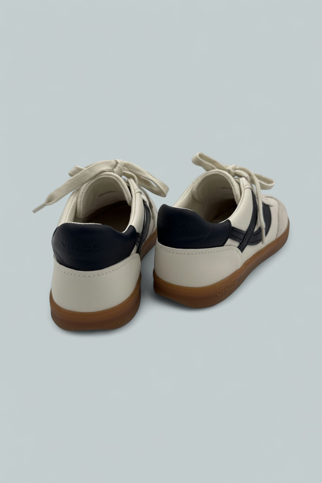 Oasis Leather and Suede Sneaker - Milk/Night Blue