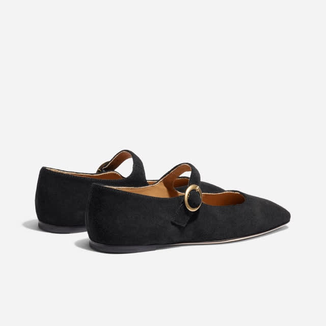Lola Mary Jane Suede - Black
