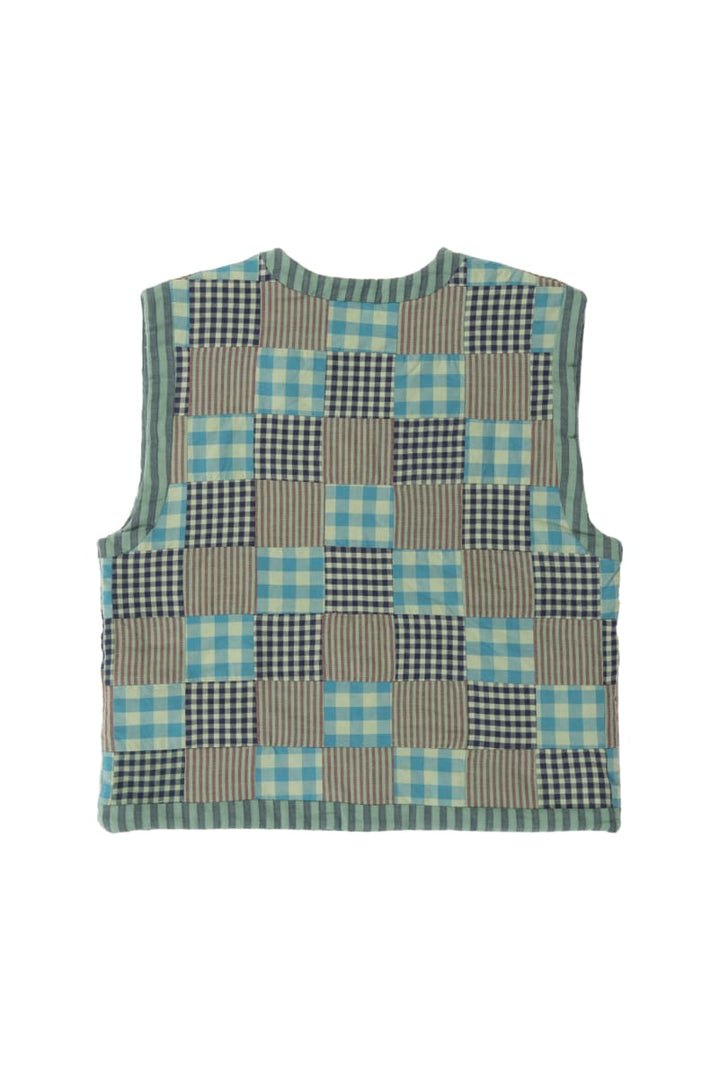Children's Patchwork Mint Vest