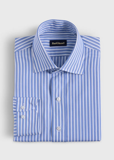 Striped Dress Shirt - Blue