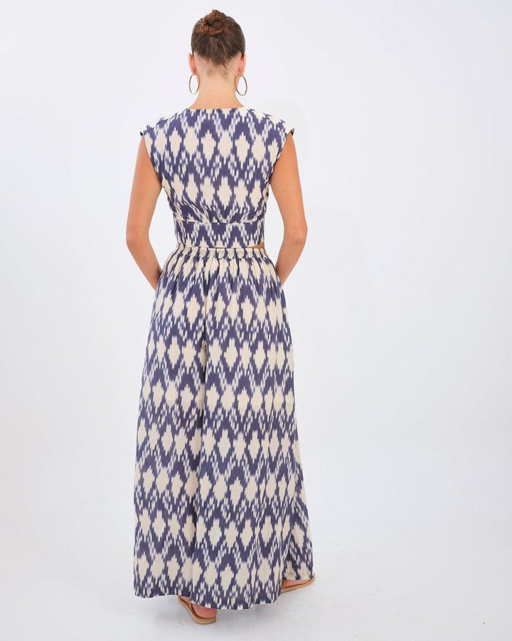 Xena Flared Pants - New Ikat