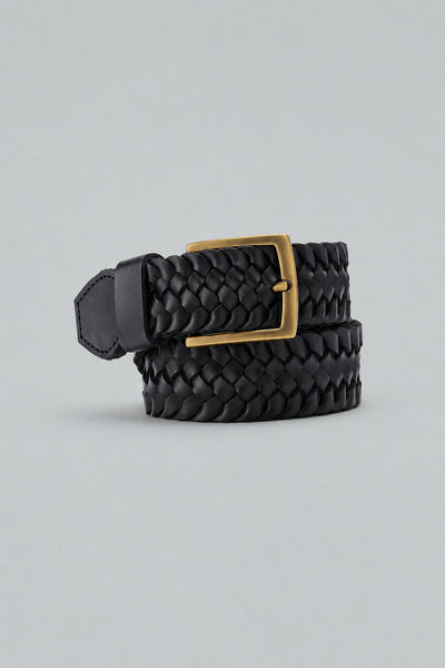 Teyo Woven Belt - Black