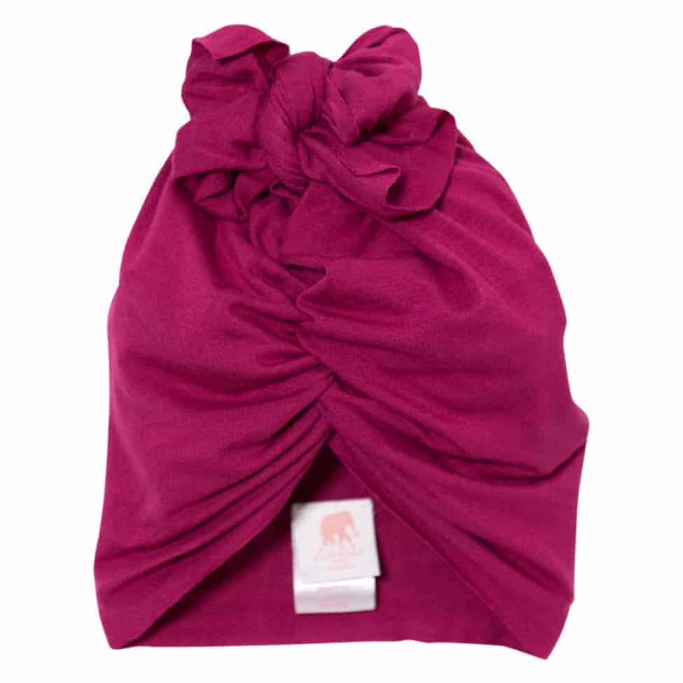 Headwrap Cap - Berry