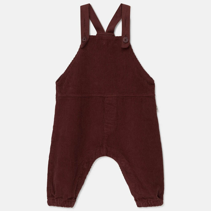 Organic Baby Overalls - Garnet