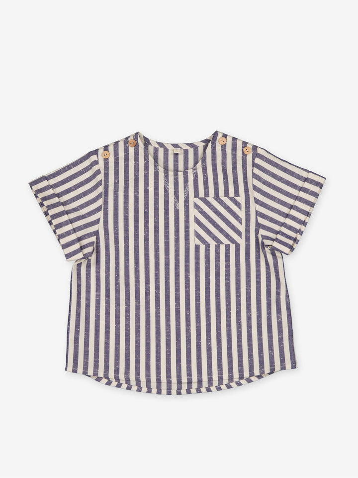 Sebastien Ocean Stripes Shirt - Ocean Stripes